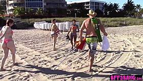 tattooed bisexual teen bffs suck and ride monster cock