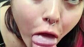 Yo, check White Wolf OFC with this hottie sucking before riding White Moon!