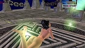 Indian bhabhi demonstrates sexy positions in 3D cartoon