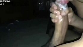 The friend's boyfriend visits and ends up deepthroating my cock with gagging and bareback action