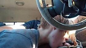 guy gets road head from black cock in socks