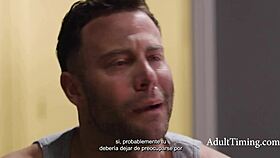 Classy Blonde Cheats with Greasy Mechanic in Garage