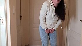 Man, I’m desperate, pissing in my jeans and jacket!