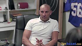 Pounded Little Asian Teen Sucks a Fat Cock Hard