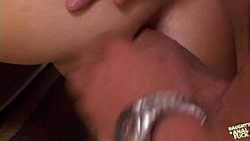 threesome anal fuck contrasts with small natural tits on bed