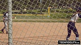 Athletic Teen Kirsten Lee Gets Creampied By Coach In Rough Sport Session