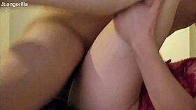 Liberal wife cums giving show to husband