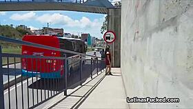 Drilling Oily Latina Amateur All Over The Place!