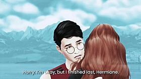 I-I can't believe I'm messing up this triwizard tournament preview in 3d hentai, it's so intense