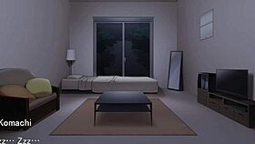 Fox girl gets a creampie in this hentai game