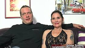 Deutsche reife ehefrau will erstmals dreier mmf beim casting