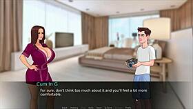 Lust Legacy hentai game pornplay ep 5 naughty lingerie photoshoot with step mom