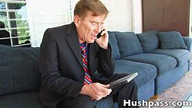 Kristina Rose's Intense Cuckold Emotions with Black Monster Cock