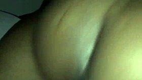 Sneaky intimate encounter with petite teen in homemade setting