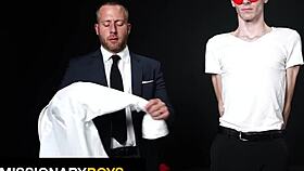 submissive twink gets asshole destroyed by superior in church missionary