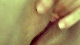 pretty amateur moans during orgasm in bed