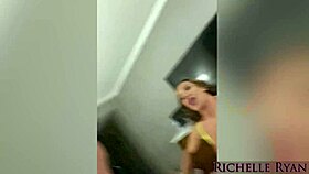 horny cougar richelle ryan fucks big dick stud in lobby