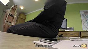 blonde fucks for cash in outdoor casting