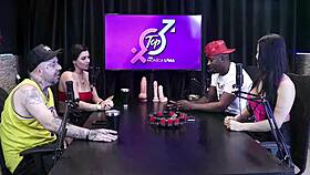 How Does He Clean The Ass Before Monica Lima's Porn Debut With Karen Oliver?