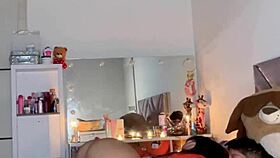 Incredible romantic encounter with a Colombian woman by candlelight