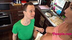 Step sis promises growth if you lick her tight pussy.