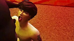 sims 4 scene rains cum everywhere on gay guys getting wild 😈💦