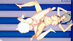 Imu And Miyabi Have Intense Lesbian Futanari Sex!