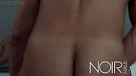 first anal blowjob gift to chef with big black cock!