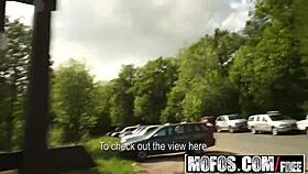 Public Pick Ups - Veronika Works Out for Cock!