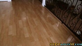 teen stepsis riding cock hard