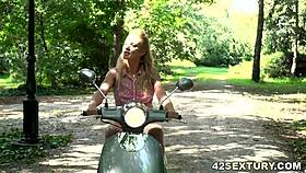 Lesbian threesome anal picnic with licking fingering and ass fucking outdoors