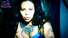 Skin Pmv Featuring Sexy Latina Sultry Passion With Undressing, Lingerie, Tattoos, Boobs, Music, Oiled Bodies, And Clothes Ripped In Compilation
