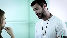 Hey, watch this teen seduce and bang her old teacher