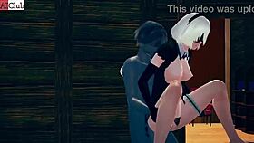 The hentai girl moans, 'fuck my big ass in missionary with monster cock'