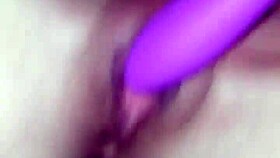 Detailed solo masturbation session with close focus