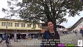 Brunette Teen 18+ with Small Tits Pounds Hard in Wild European Action!