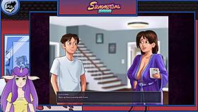 Summertime Saga Part 12 featuring cosplay, goth, and teacher elements