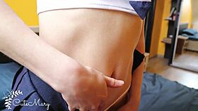 hot encounter in tight space after class full