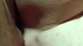 Dion and Polly tease with tight pussy and milf cock play