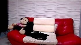 Oh, watch this hot latina teen orgasm with vibrator!