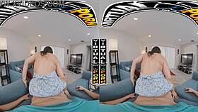 Virtual Porn - Slam Hard with Stepmom Carmela Clutch in VR