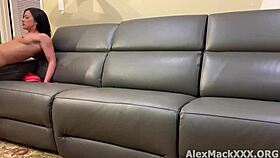 see him fuck that hot brunette with big ass 😏