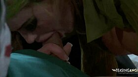 Lucky Dude Gets To Bang Two Naughty Chicks At Once