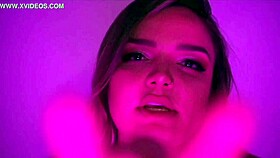 Blonde babe guides you through a wild masturbation session in this casual joi tutorial.