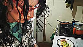 beauty tranny flashes upskirt in public with bold outdoor style.