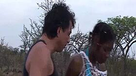 wild african safari orgy with ebony amateurs