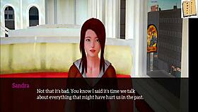 Detailed Scenes from My New Family Episode 138 in Anime Style