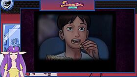 Summertime Saga Part 12 featuring cosplay, goth, and teacher elements