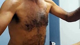 Mature Gay Daddy with Big Black Cock Arrombando Married