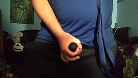 I Masturabte with My Chastity Cage as a Gay Guy